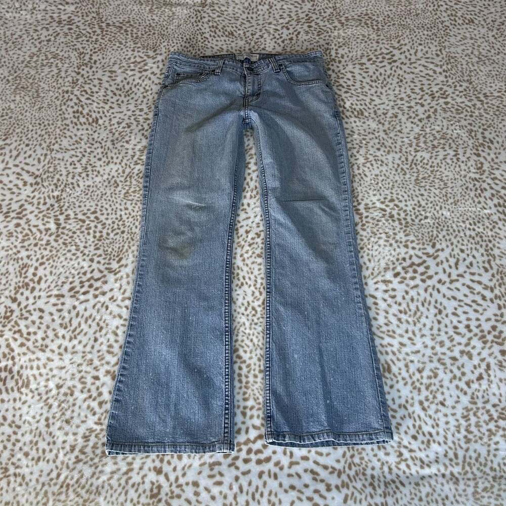 Levi Strauss Signature Low Rise Bootcut Size 8 Short